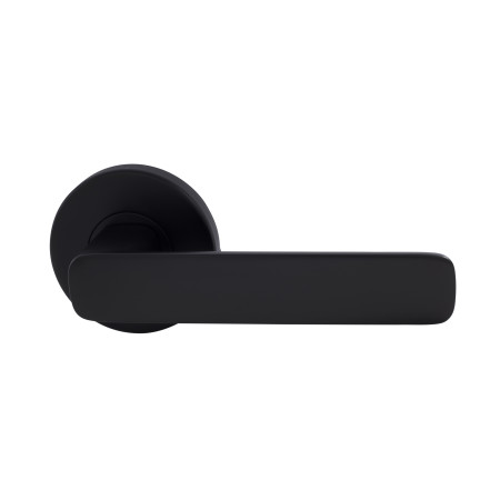 Choice Harper Passage Lever Set — Matte Black