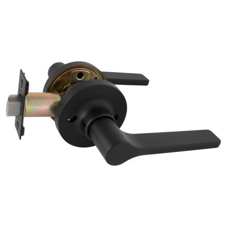 TradePro Adel Passage Lever Set — Matte Black