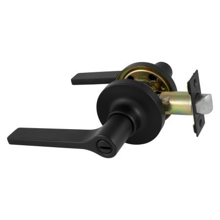 TradePro Adel Privacy Lever Set — Matte Black