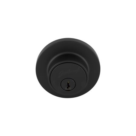 TradePro Cass Single Cylinder Deadbolt — Matte Black