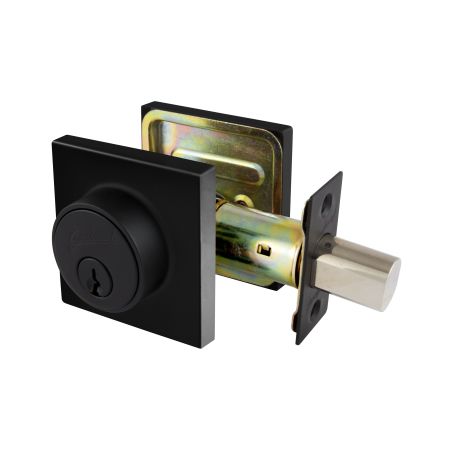 TradePro Dani Single Cylinder Deadbolt — Matte Black