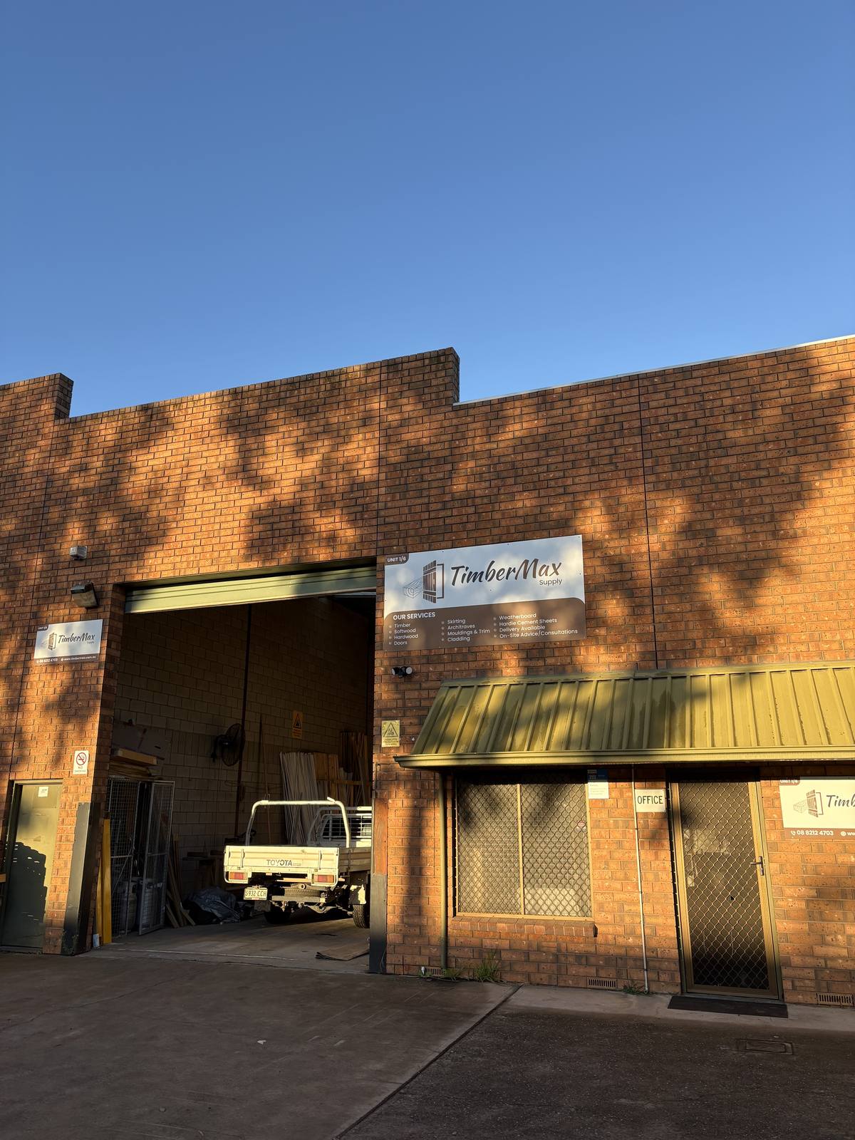 TimberMax Supply Adelaide warehouse